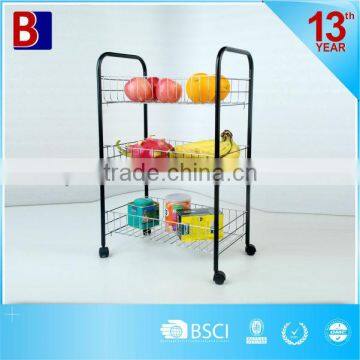 3 tiers vagetable trolley