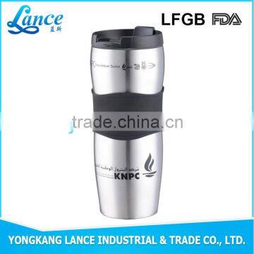 High quality double wall stainless steel travel mug inserts