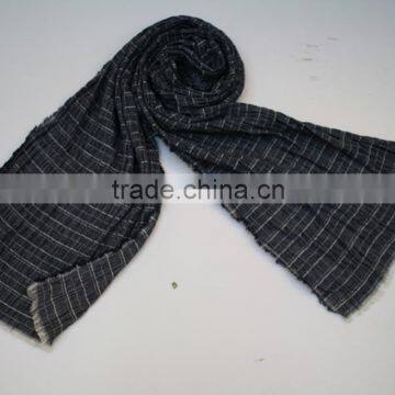 Good Quality Crumple Cotton Infinity Scarf photo-2