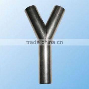 Staineless steel pipe fitting for milking machine