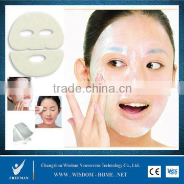 degradable spunlace nonwoven fabric face facial mask for beauty products