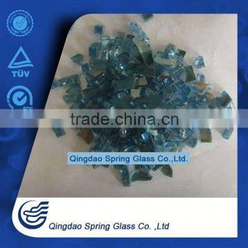 Crushed Glass Rocks Dark Blue Wholesale