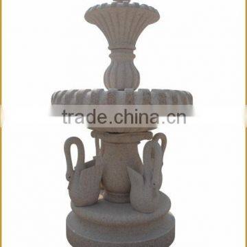 Hand Carved Stone Tiered Water Fountain Statues