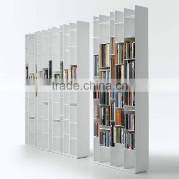 Modern designs high quality wooden library bookshelf