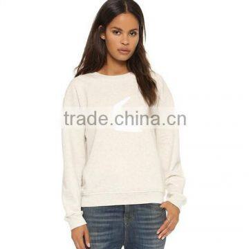 High Quality Plain Looped Fabric Different Kinds Of Hoodies Women Cotton Sweatshirts