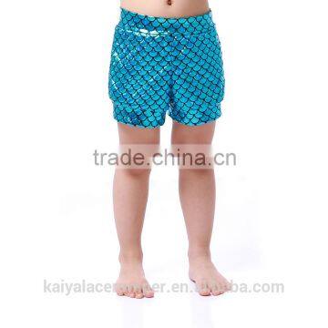 2016 boutique baby shorts summer kids shorts lacha choli designs pictures kids mermaid shorts