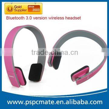 Hot-selling Handfree Bluetooth Stereo Headphone with Microphone for mobile phone