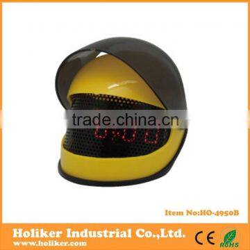 Helmet table clock for promotion