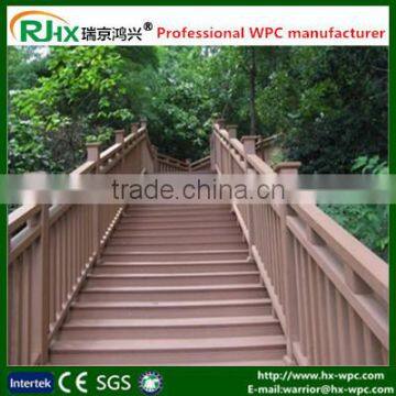 cost-effective building materials with outdoor wpc handrail and fence