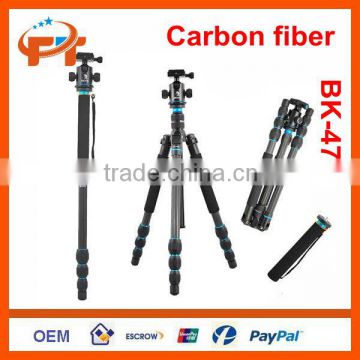 Professional Carbon Fibre Tripod Ball Head Monopod For Digital Camera DSLR