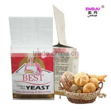 dry active instant yeast with powder for bread improver