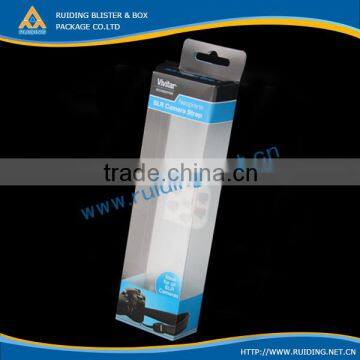 high quality transparent pen box,clear CMYK printed plastic box,blister box for pen