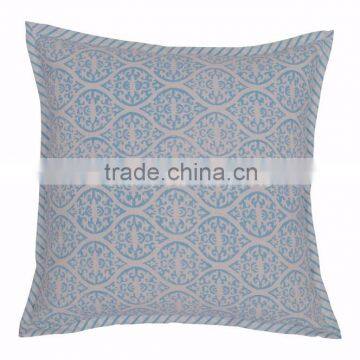 Block Print Fabric Indian Cushion Cover Decorative Pillow shams Cotton Throw Pillow