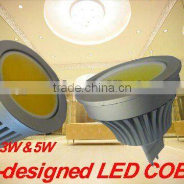 3w dimmable cob lampara gu10