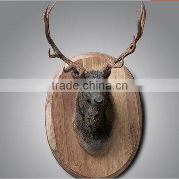 2016 hotsale Hanging Wall Resin Craft Deer Head Decoration for home decor