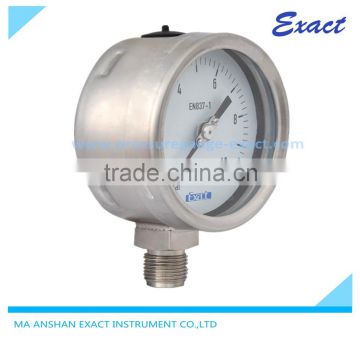 High Quality Stainless Steel Bar Pressure Gauge Exact