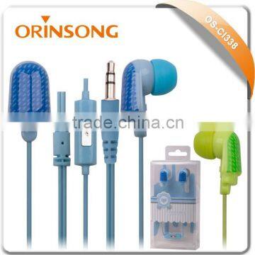 Ice Cream Design Colorful Earphone With Mic