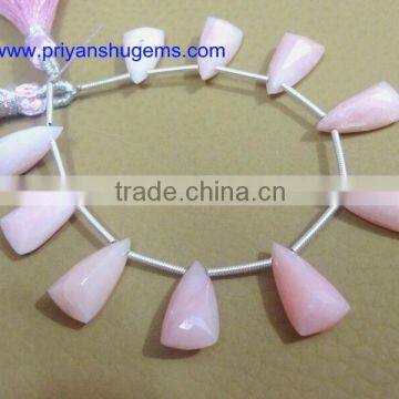 Pink Opal Faceted Elongated Pyramid photo-1