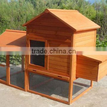 Wooden Hen House with nest and run