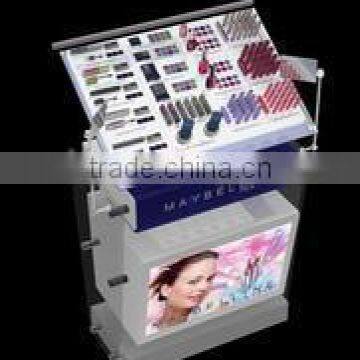 Beauty Products Display Design Customized Acrylic Cosmetic Stands Display With Experienced Factory Made photo-4