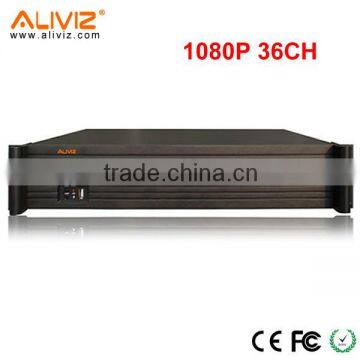 2016 New Mobile Nvr H.264 2U 36ch 960P or 25ch 1080P NVR