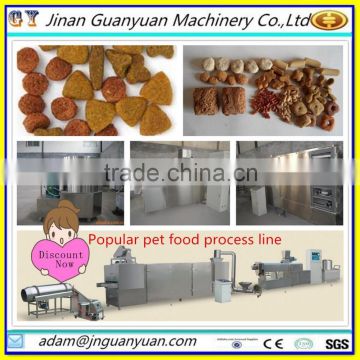 Best-selling pet food processing machine/ISO9001 dog/cat food extruder