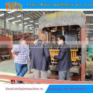 QT5-15 Hydraulic Clay Brick Press Hydraulic Press Machine for Curb Stone photo-3