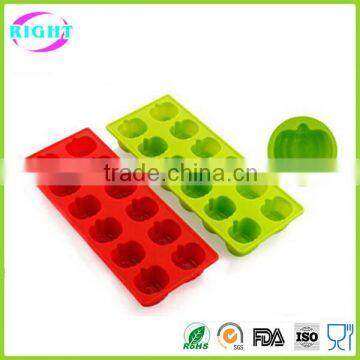 Silicon kitchenware custom ice cube tray