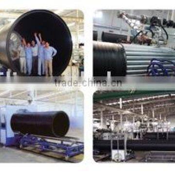 HDPE Large Diameter Hollow Winding Pipe Extrusion Machine for Low Pressure Application