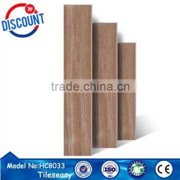 150x800 stock teak wood pattern color ceramic floor tile