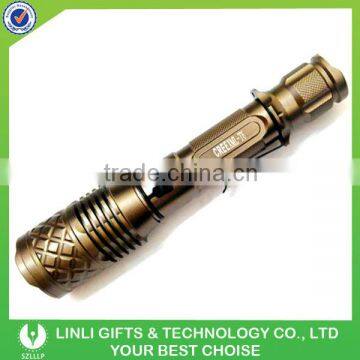 cree t6 led rechargeable 10w flashlight