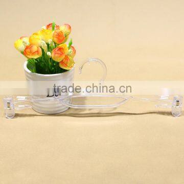 Whole transparent underwear plastic hanger for Bar display