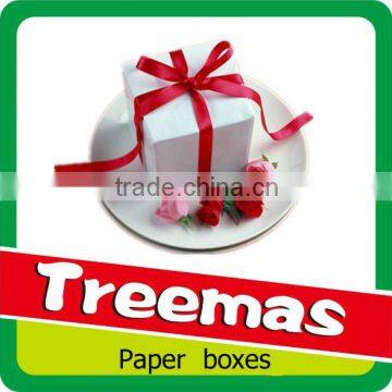 Paper packing decorate with ribbon made in China sex game box