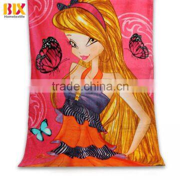 2015 Hot Sale Sexy Girl Printed Microfiber Beach Towel China photo-1