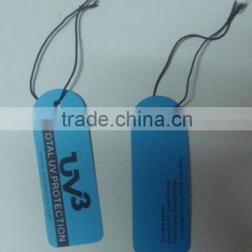 hot stamping paper tag for clothes