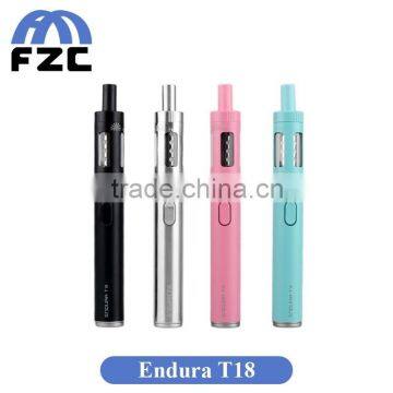 2016 Top selling original electronic cigarette endura t18 kit from innokin