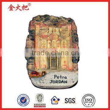 Resin customized Petra Jordan fridge magnet sticker