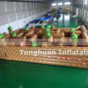 New design inflatable small pig maze for sales