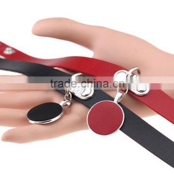 Rock Punk Style Hot Japan Anime Sailor Moon Heart Wings Chocker Leather Necklace Gothic Collar Choker photo-5