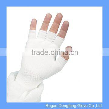 Cleanroom Silicon Free Nylon Fingerless Glove Liner