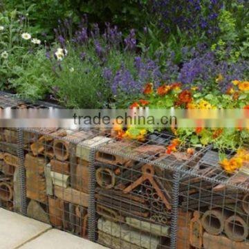 best price welded gabion box wire fencing/welded gabion basket