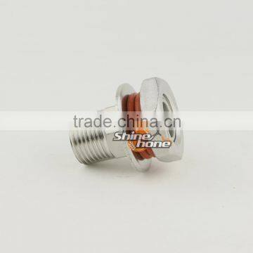 Stainless Steel 304 Homebrew 1/2" NPT Weldless Bulkhead