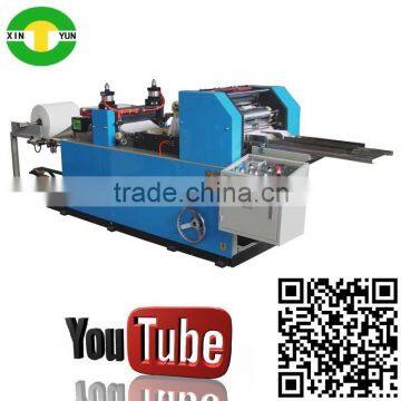 Full auto folded paper handkerchief producing machine