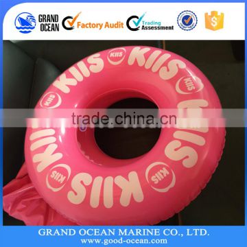 Pool inflatable life buoy