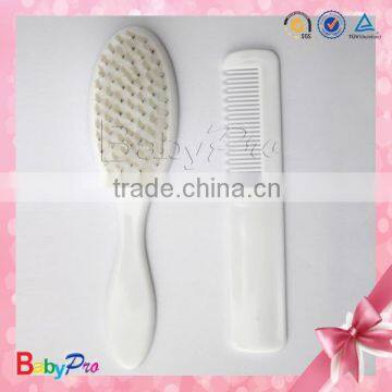 2014 Hot Sale Comfortable Baby Hair Brush And Comb Set