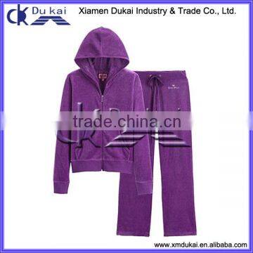 Ladies Velvet Sport Set,sportswear, Running Wear