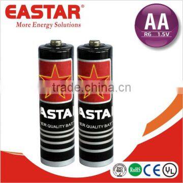 Carbon Zinc Battery aa r6 for bulk sex toys