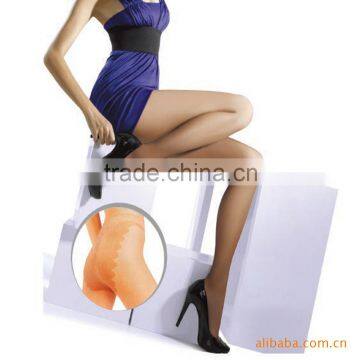 Yoga slimming butt shaper disposable pantyhose latest technology beige color W37