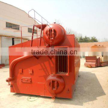 Manual coal/rice husk/wood fired steam boiler