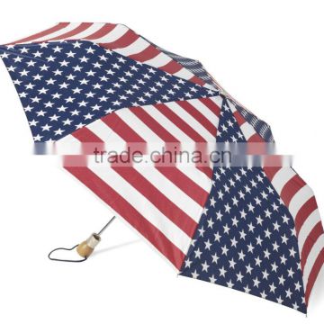 three fold small promotional umbrella